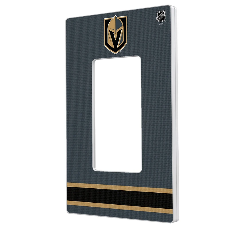 Vegas Golden Knights Single Rocker Lightswitch Plate