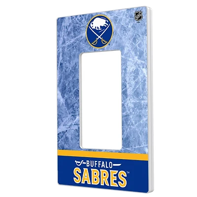 Buffalo Sabres Wordmark Single Rocker Lightswitch Plate