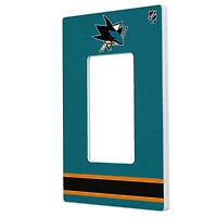 San Jose Sharks Single Rocker Lightswitch Plate