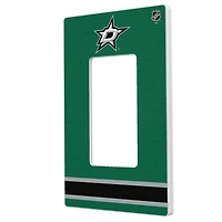 Dallas Stars Single Rocker Lightswitch Plate