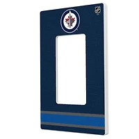 Winnipeg Jets Single Rocker Lightswitch Plate