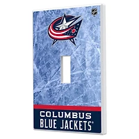 Columbus Blue Jackets Wordmark Single Toggle Lightswitch Plate