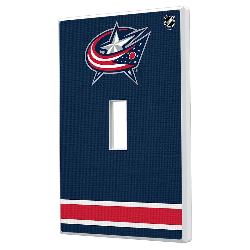 Columbus Blue Jackets Single Toggle Lightswitch Plate