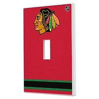 Chicago Blackhawks Single Toggle Lightswitch Plate