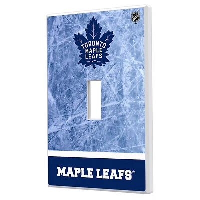 Toronto Maple Leafs Wordmark Single Toggle Lightswitch Plate