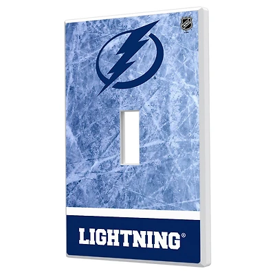 Tampa Bay Lightning Wordmark Single Toggle Lightswitch Plate
