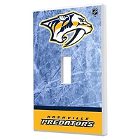 Nashville Predators Wordmark Single Toggle Lightswitch Plate