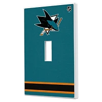 San Jose Sharks Single Toggle Lightswitch Plate