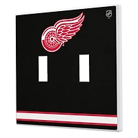 Detroit Red Wings Double Toggle Lightswitch Plate