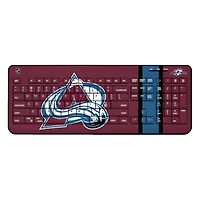 Colorado Avalanche Stripe Wireless Keyboard