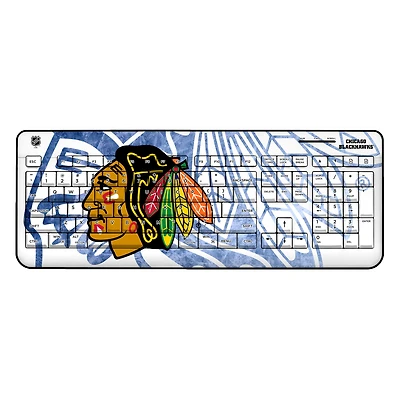 Chicago Blackhawks Ice Tilt Wireless Keyboard