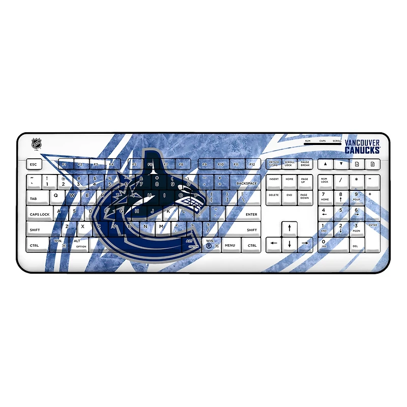 Vancouver Canucks Ice Tilt Wireless Keyboard