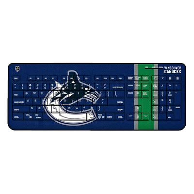 Vancouver Canucks Stripe Wireless Keyboard