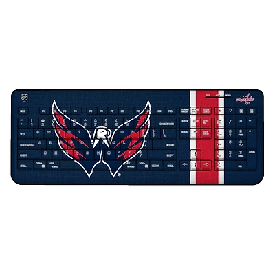 Washington Capitals Stripe Wireless Keyboard
