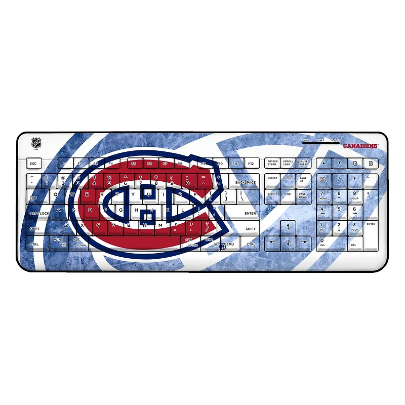Montreal Canadiens Ice Tilt Wireless Keyboard