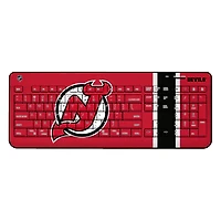New Jersey Devils Stripe Wireless Keyboard