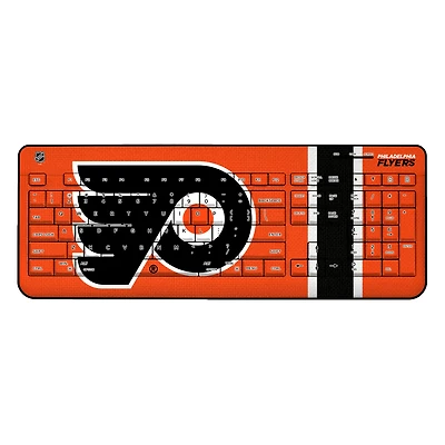 Philadelphia Flyers Stripe Wireless Keyboard