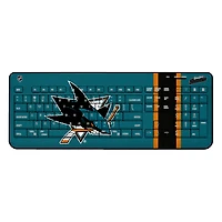 San Jose Sharks Stripe Wireless Keyboard