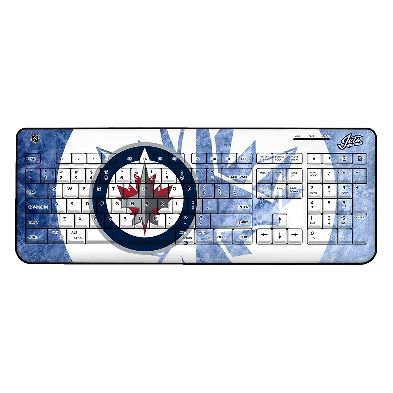 Winnipeg Jets Ice Tilt Wireless Keyboard