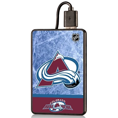 Colorado Avalanche Wordmark Credit Card Power Bank