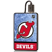 New Jersey Devils Wordmark Credit Card Power Bank