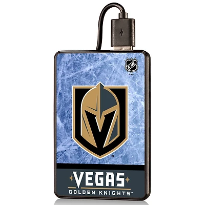 Vegas Golden Knights Wordmark Credit Card Power Bank