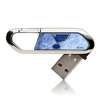 St. Louis Blues Ice Flood Clip USB Flash Drive