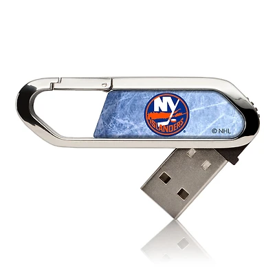 New York Islanders Ice Flood Clip USB Flash Drive