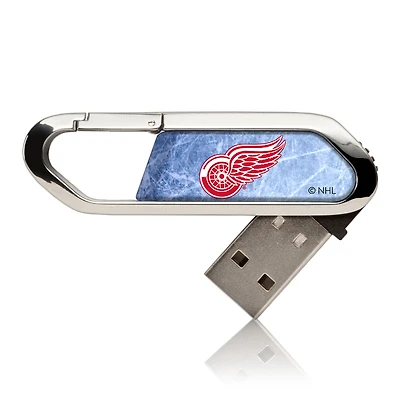 Detroit Red Wings Ice Flood Clip USB Flash Drive