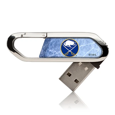 Buffalo Sabres Ice Flood Clip USB Flash Drive