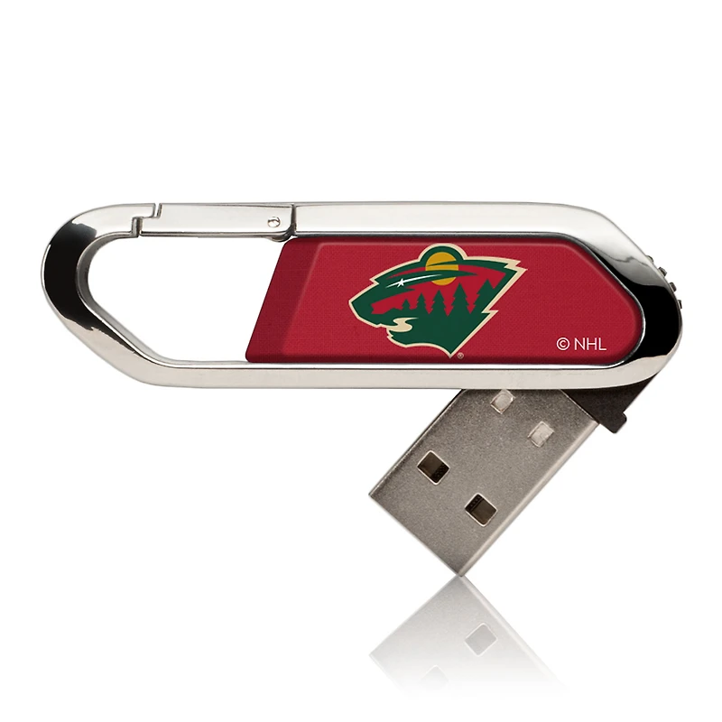Minnesota Wild Clip USB Flash Drive