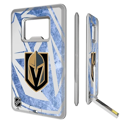 Vegas Golden Knights Credit Card USB Drive with Bottle Opener