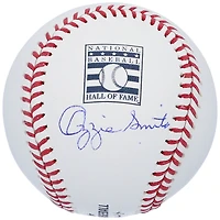 Ozzie Smith St. Louis Cardinals Autographed Hall of Fame Logo Baseball