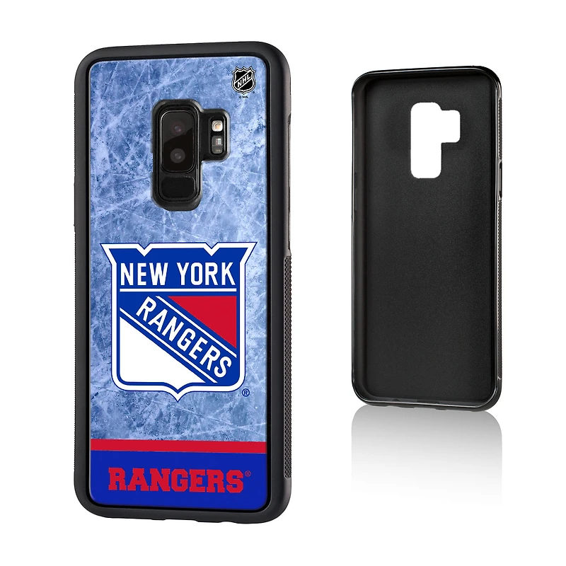 New York Rangers Galaxy Bump Ice Design Case