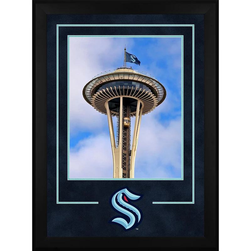 Seattle Kraken 16" x 20" Deluxe Vertical Photograph Frame