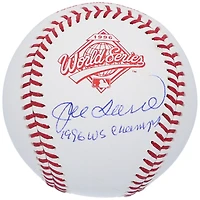 Joe Torre New York Yankees Autographed 1996 World Series Logo Baseball with "1996 WS Champs" Inscription