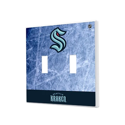 Seattle Kraken Double Toggle Lightswitch Plate