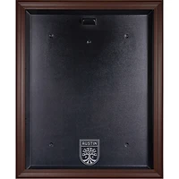Austin FC Brown Framed Team Logo Jersey Display Case
