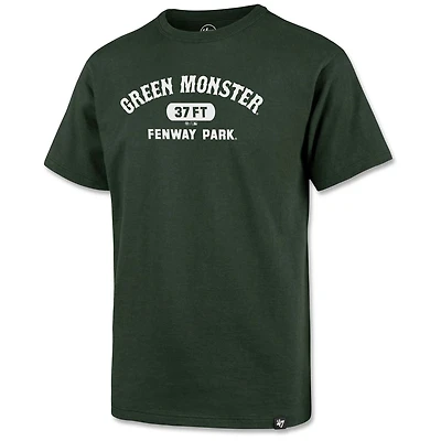 Youth '47 Hunter Green Boston Red Sox Fenway Park Green Monster Poly T-Shirt