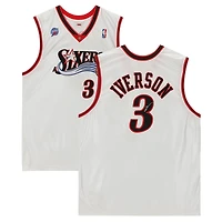 Allen Iverson Philadelphia 76ers Autographed White 2000-01 Mitchell & Ness Authentic Jersey