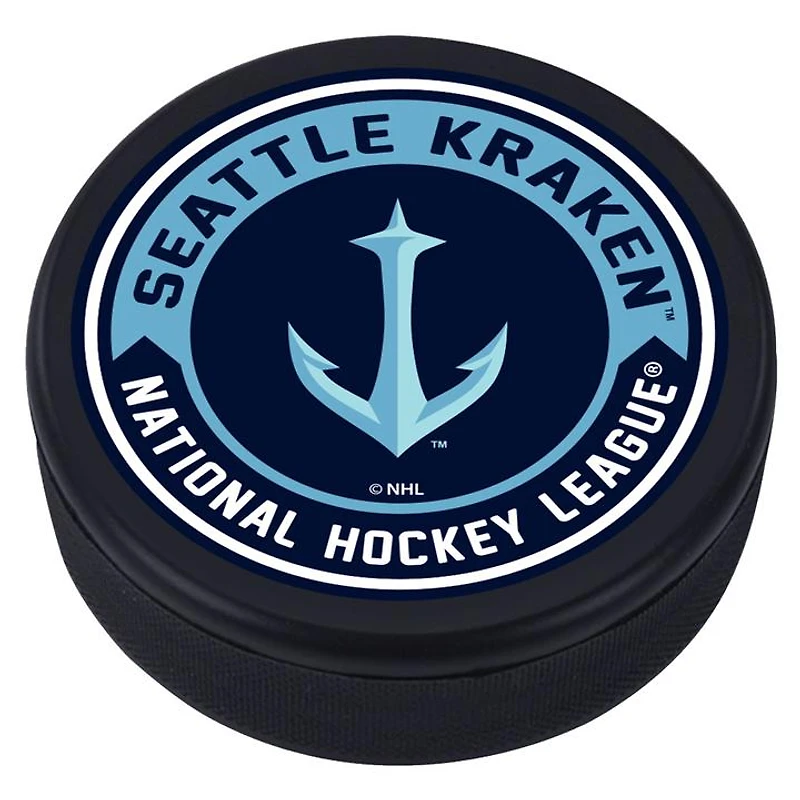 Seattle Kraken Anchor Logo Puck