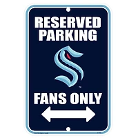 Seattle Kraken 15'' x 10'' Fan Parking Sign