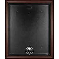 Buffalo Sabres Brown Framed (2020-Present) Logo Jersey Display Case