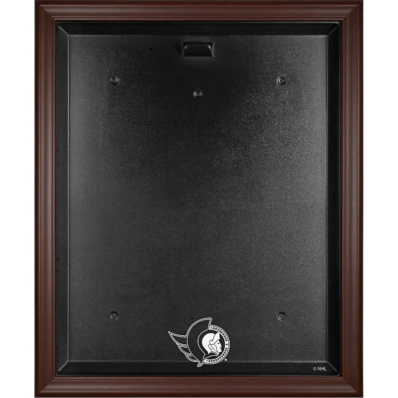 Ottawa Senators Brown Framed (2020-Present) Logo Jersey Display Case