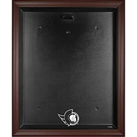 Ottawa Senators Brown Framed (2020-Present) Logo Jersey Display Case