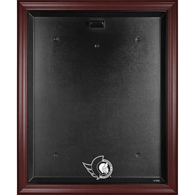Ottawa Senators Mahogany Framed (2020-Present) Logo Jersey Display Case