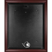 Ottawa Senators Mahogany Framed (2020-Present) Logo Jersey Display Case