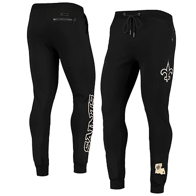 Men's Pro Standard Black New Orleans Saints Logo Jogger Pants