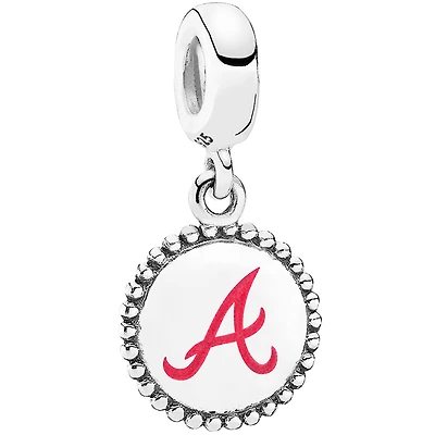 Women's Pandora Atlanta Braves Color Dangle Charm