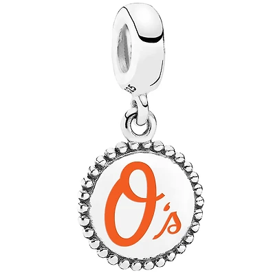 Women's Pandora Baltimore Orioles Color Dangle Charm
